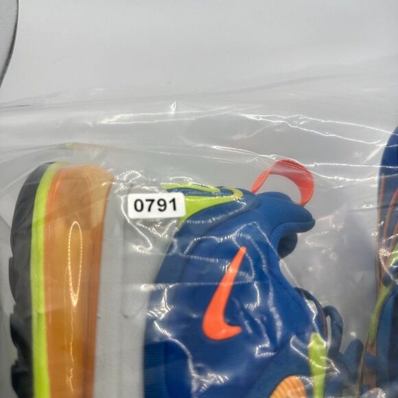 Nike Air Max 270 React ENG Shoes Mens Size 7 Blue Yellow Running - Picture 12 of 12